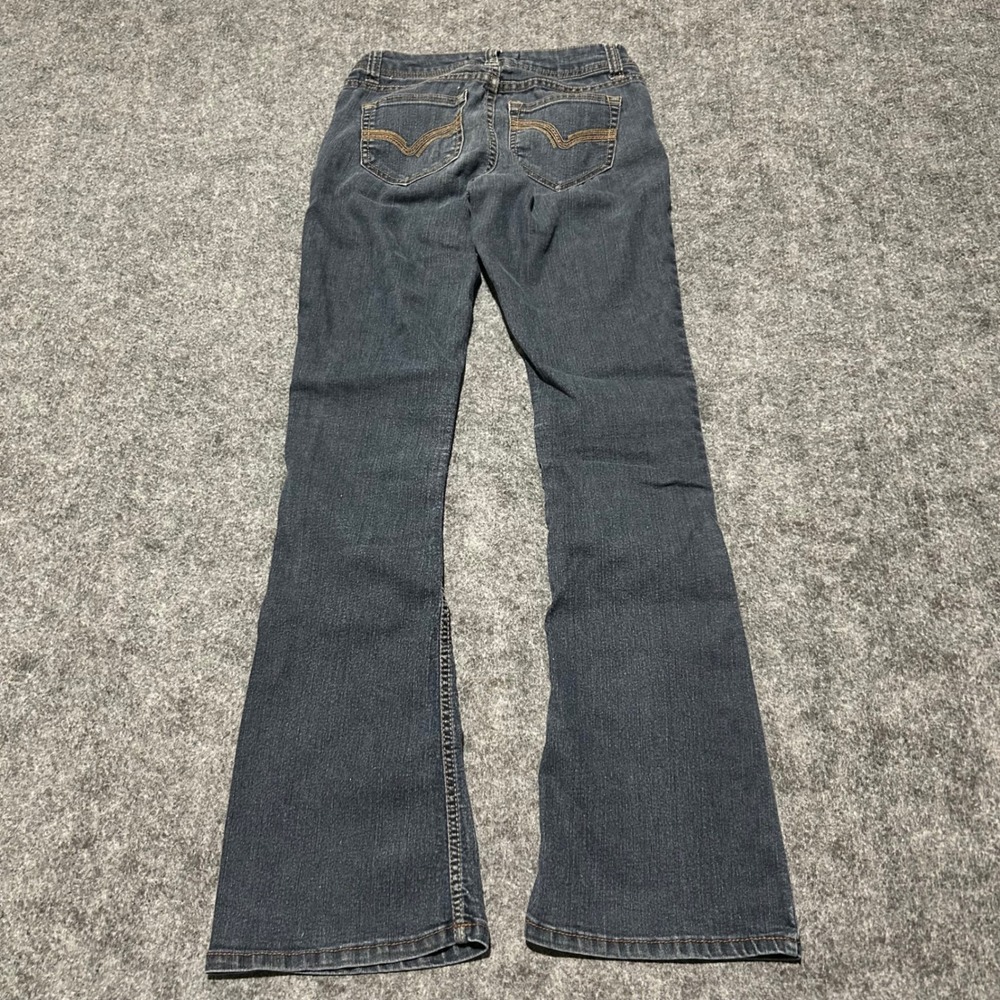 No Boundaries Dark Wash Flare Jeans Low Rise Size 3
